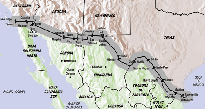 Mexican Border Towns Map World Map Sexiz Pix
